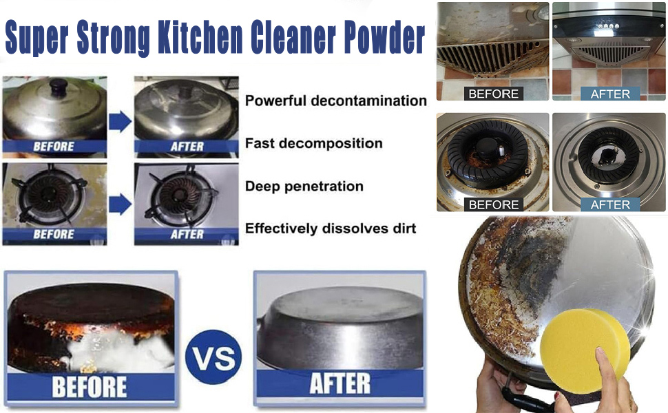 Super Strong Kitchen cleaner Powder