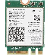 Network Card,ASHATA Wi-Fi Network Adapter Card for Intel Internet 3168NGW Wireless-AC Dual Band W...