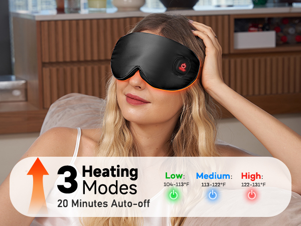 heated eye mask