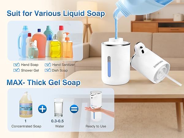 touchless soap dispenser