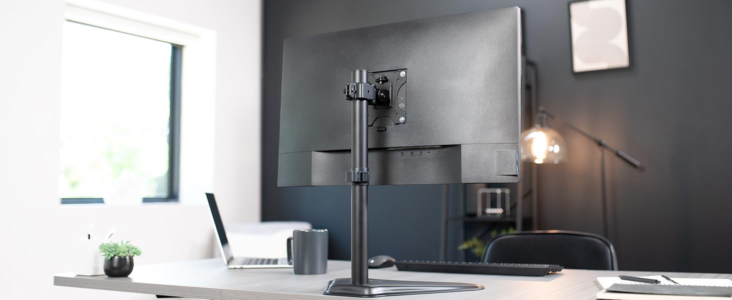 Free Standing Single Monitor Stand