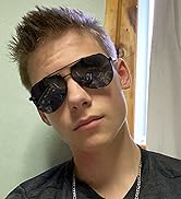 LUENX Aviator Sunglasses for Men Women Polarized New Shades Large Metal Frame - UV 400 Protection