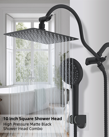 square shower head