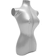 Mobestech Clothing Display Model Mannequin Tiered Display Stand Inflatable Model Upper Body Model...