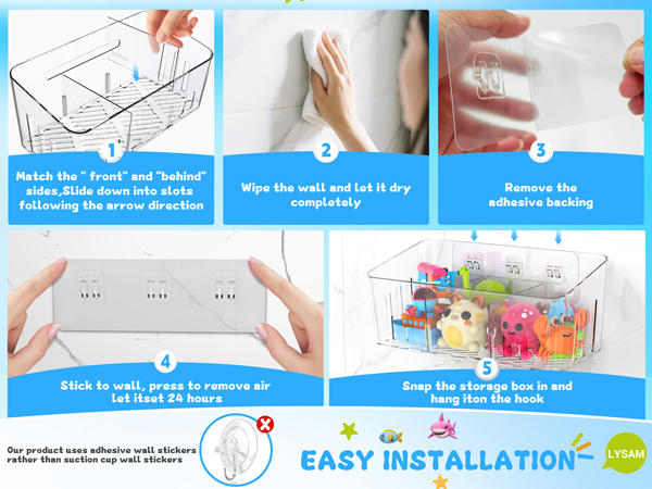 bath toy storage