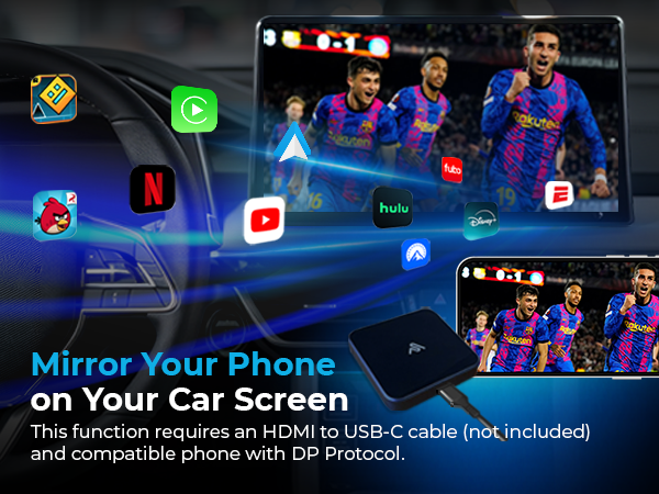 Mirror your phone on your car screen