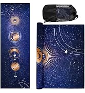 Yuilgdo Yoga Towels, Non Slip Hot Yoga Mat Towel with Grip Dots,Super-Absorbent Soft Microfiber Y...