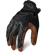 Ironclad Motor Impact Leather, Brown/Black, Medium