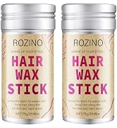 Hair Wax Stick for Flyaways Control &amp; Styling Pomade, 2PCS Non-Greasy Slick Stick for Women, Kids...