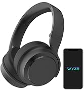 Wyze Headphones Noise Cancelling, Wireless Over Ear Bluetooth Headphones with Mic, Alexa Built-in...