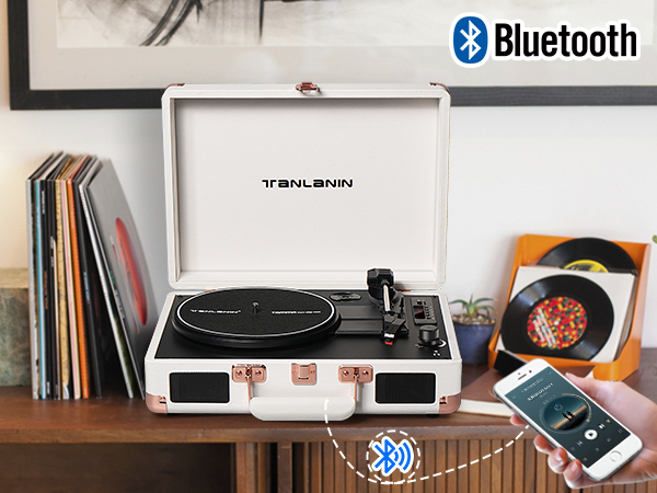 record player with bluetooth