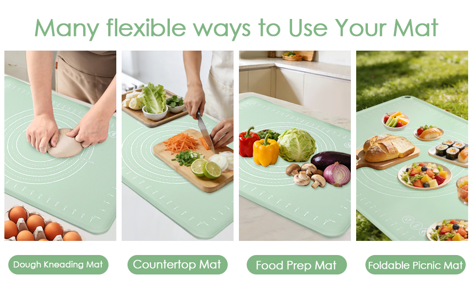 silicone cooking mat sourdough baking mat bread matt for sourdough bread baking mat dough rolling