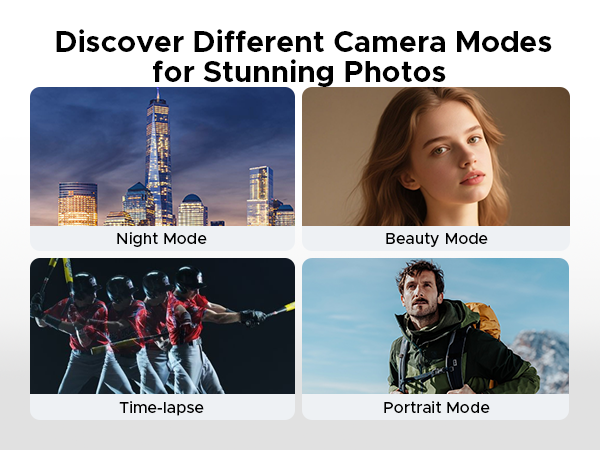 Different Camera Modes