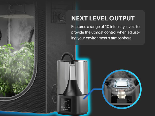 Plant Humidifier Humidity Balance Programming Indoor Room Humidifier Grow Tents Rooms Greenhouses