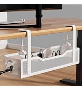 [Upgraded] Under Desk Cable Management Large, Cinati 16