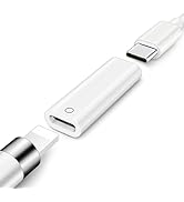 Pencil Charger Adapter for Apple Pencil 1st Generation, USB C to for Lightning Adaptor Charging D...