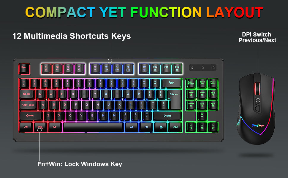 wireless gaming keyboard and mouse