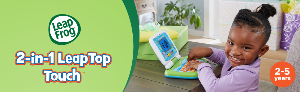 LeapFrog; 2-in-1 LeapTop Touch; 2-5 years