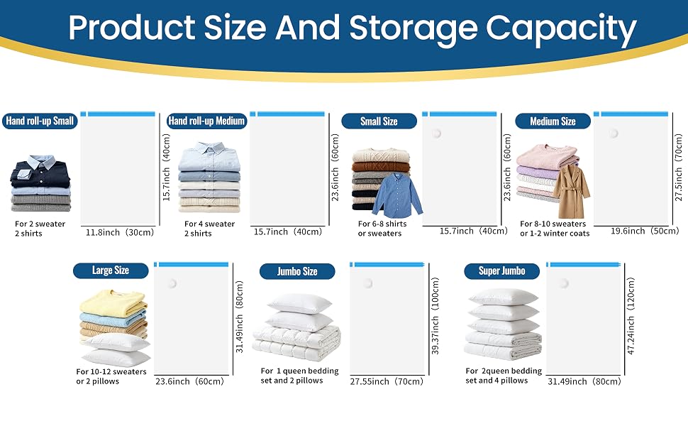 Product Size And Storage Capacity