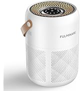 FULMINARE Air Purifiers for Home Bedroom Up to 680 Ft², with H13 HEPA Air Purifier, 360° Intake f...