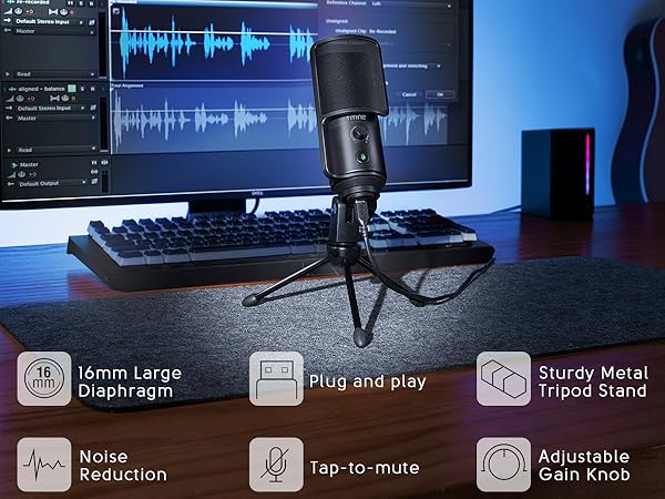usb condenser recording microphone