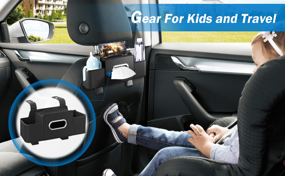 4-In-1 Car Seat Back Organizer
