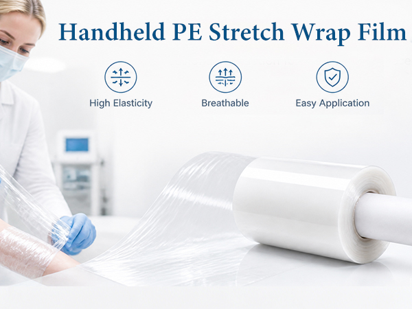 Stretch Wrap Film with Handle