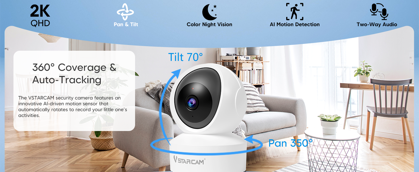 360° Coverage &amp;amp; Auto-Tracking