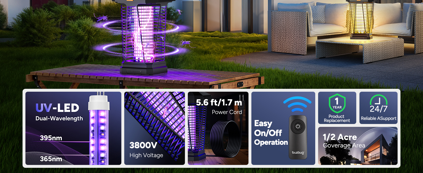 fly zapper outdoor indoor