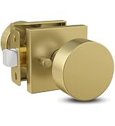 Mega Handles Privacy I Door Knob for Hallway, Closet and Bathroom I Reversible Heavy Duty Design ...