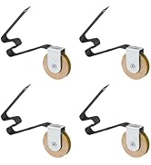 4 Pack Sliding Screen Door Tension Spring Fits for M-Shaped Rollers, Replaces B 512, B 513, and B...