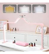 Arch Half Moon Light - Nail Lamp for Desk Foldable Nail Tech Light | Professional 34 inch 420 LED...