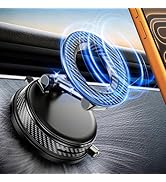 Upgraded Car Phone holder for Magsafe [120LBS Suction Cup &amp; 3000gf Magnet ] 1100° Adjustable Vacu...