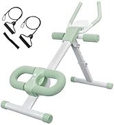FURFAST Ab Machine for Home Gym, 440 LBS Ab Trainer with Digital Display, 2 Incline Angles &amp; 5 He...