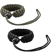 MoKo Universal Paracord Camera Wrist Strap Lanyard - [2 Pack] Nylon Braided Adjustable Camera Han...