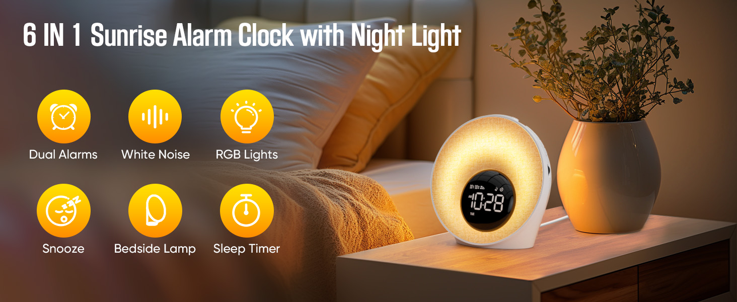 sunrise alarm clock