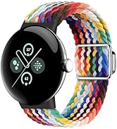 Eiavike Braided Magnetic Band Compatible with Google Pixel Watch/Pixel Watch 2, [Upgraded Magnets...