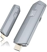 Wireless HDMI Transmitter and Receiver, HDMI Wireless Extender Portable 4k Wireless HDMI Kit, Plu...