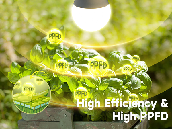 Higt PPFD grow bulb