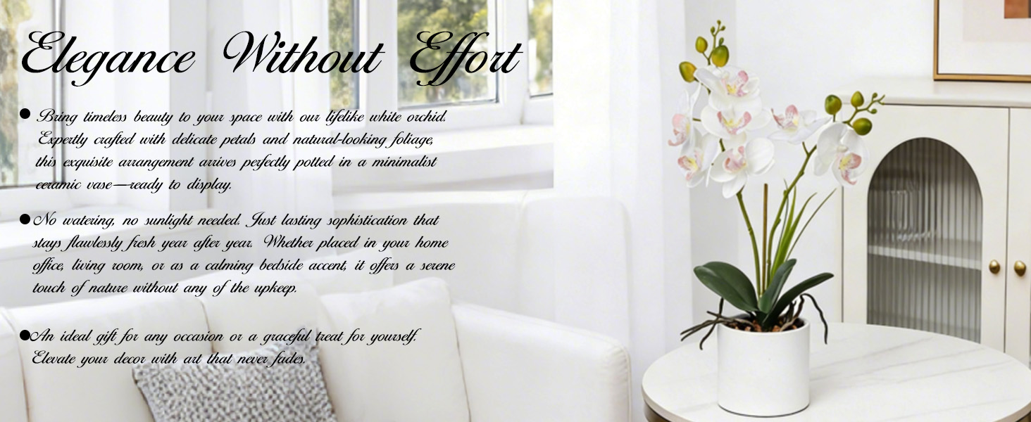 orchids artificial flowers