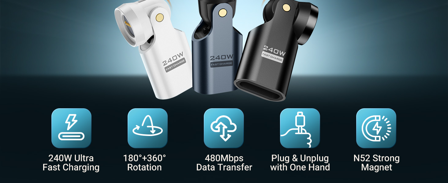 magnetic usb c adapter