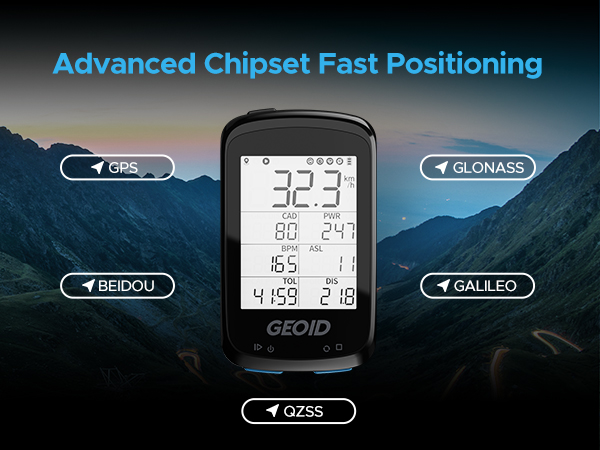 Fast Positioning for your cycling