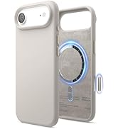 elago for iPhone Air Case, Premium Magnetic Silicone Case, Compatible with MagSafe, Liquid Silico...