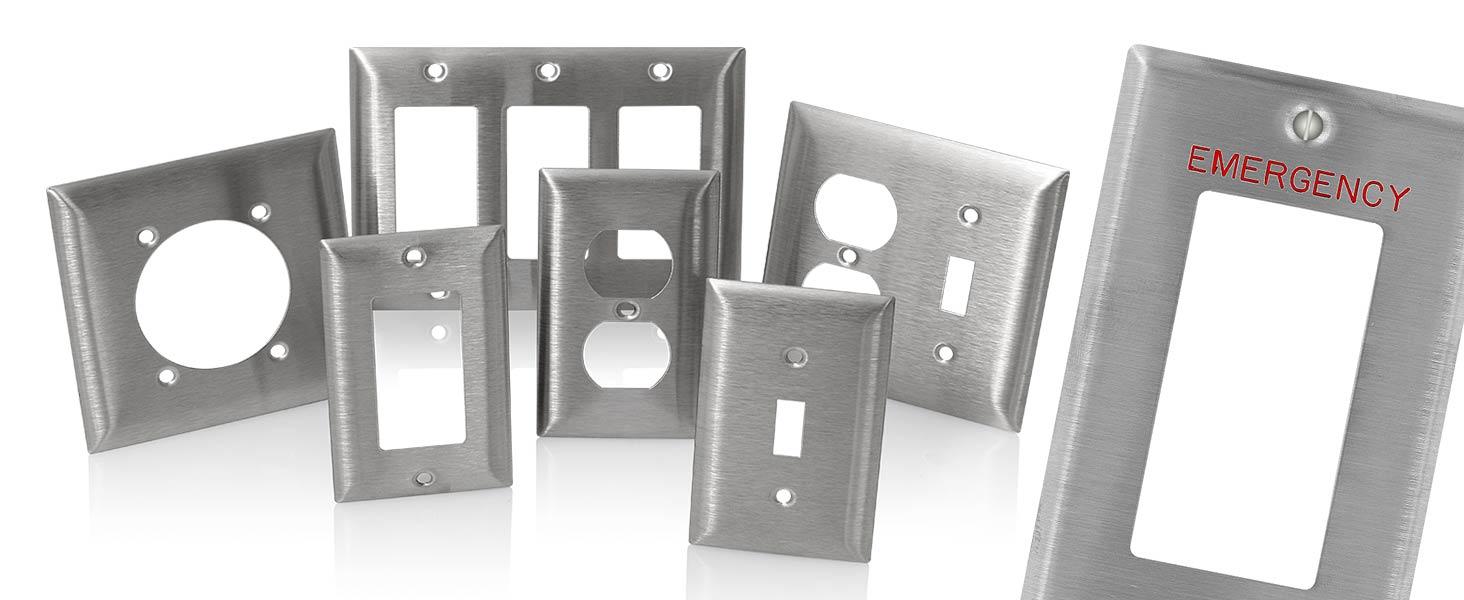 Leviton Metal Wallplates