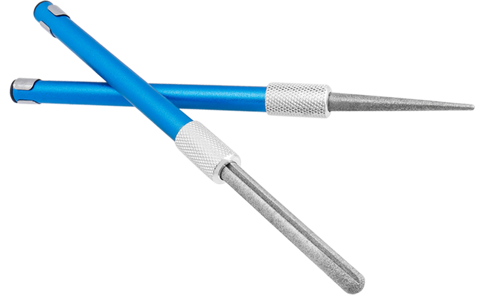 Wolfride 2Pcs Serrated Knife Sharpener