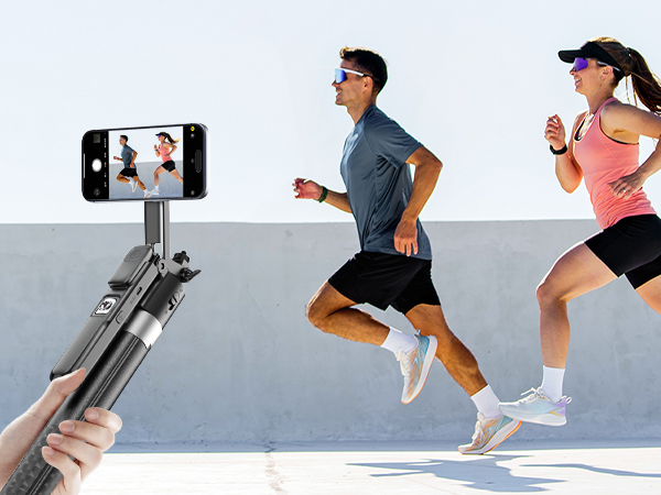 smart ai facial recognition phone tripod