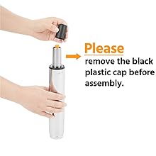 remove plastic cap