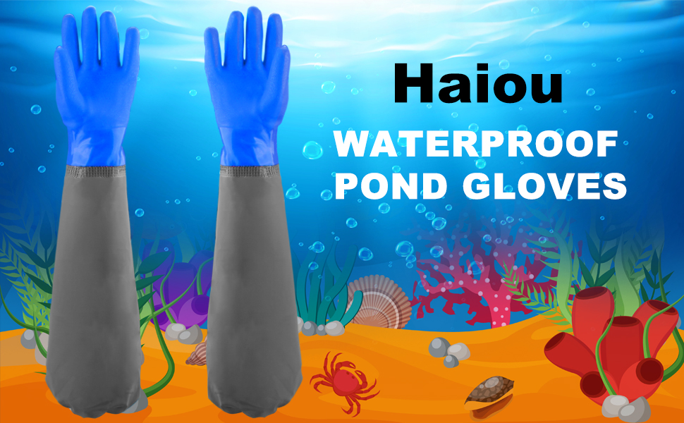Haiou long waterproof gloes