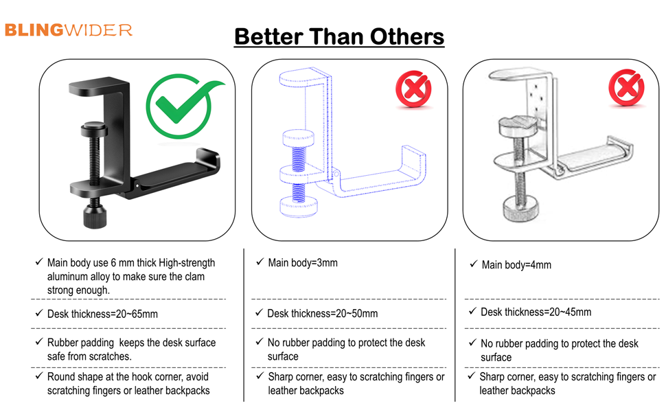 headphone holder for desk