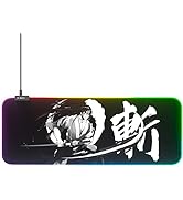 RGB LED Gaming Mouse Pad, 14 Modes Glow Pad, Extra Large Gaming Mousepad,Waterproof Rubber Non Sl...